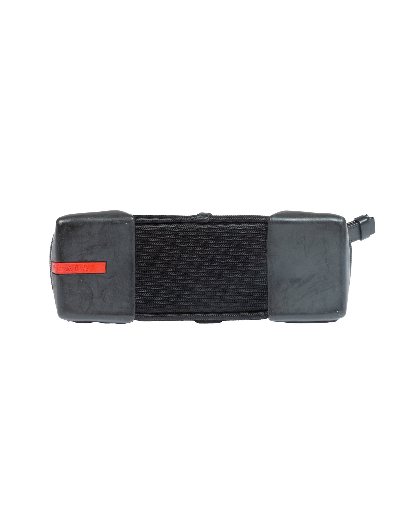 SS2000 Black Leather Base Shoulder Bag
