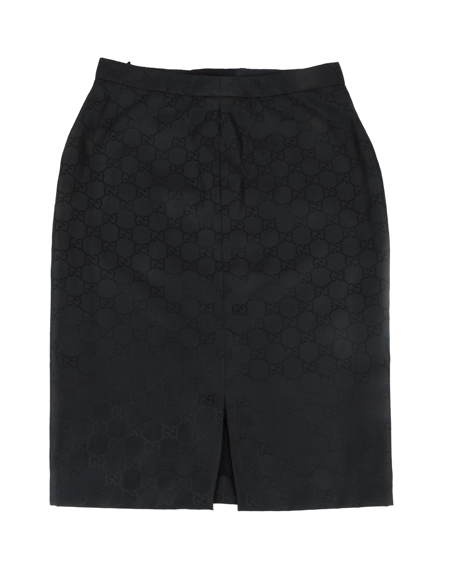 SS1998 GG Monogram Pencil Skirt