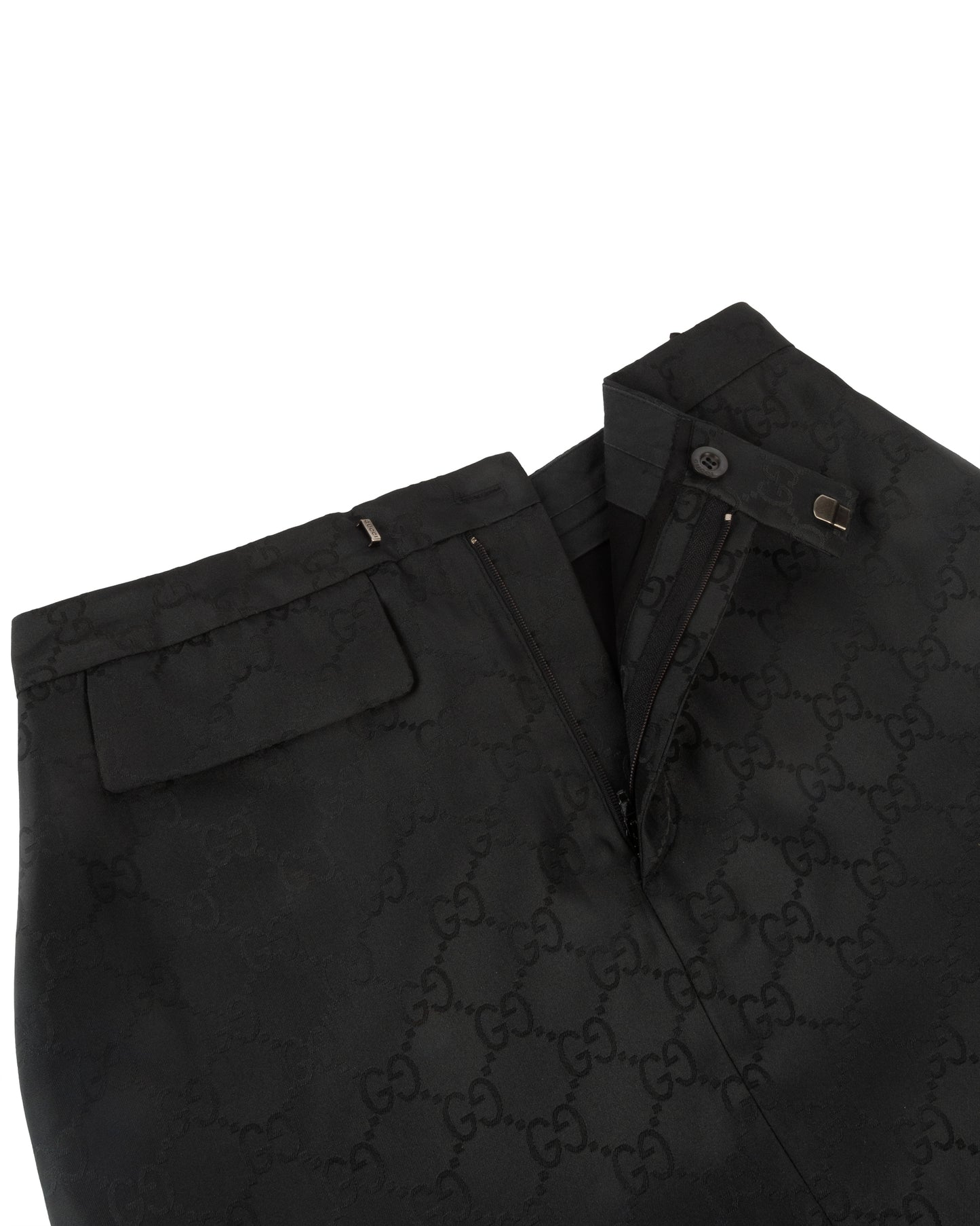 SS1998 GG Monogram Pencil Skirt