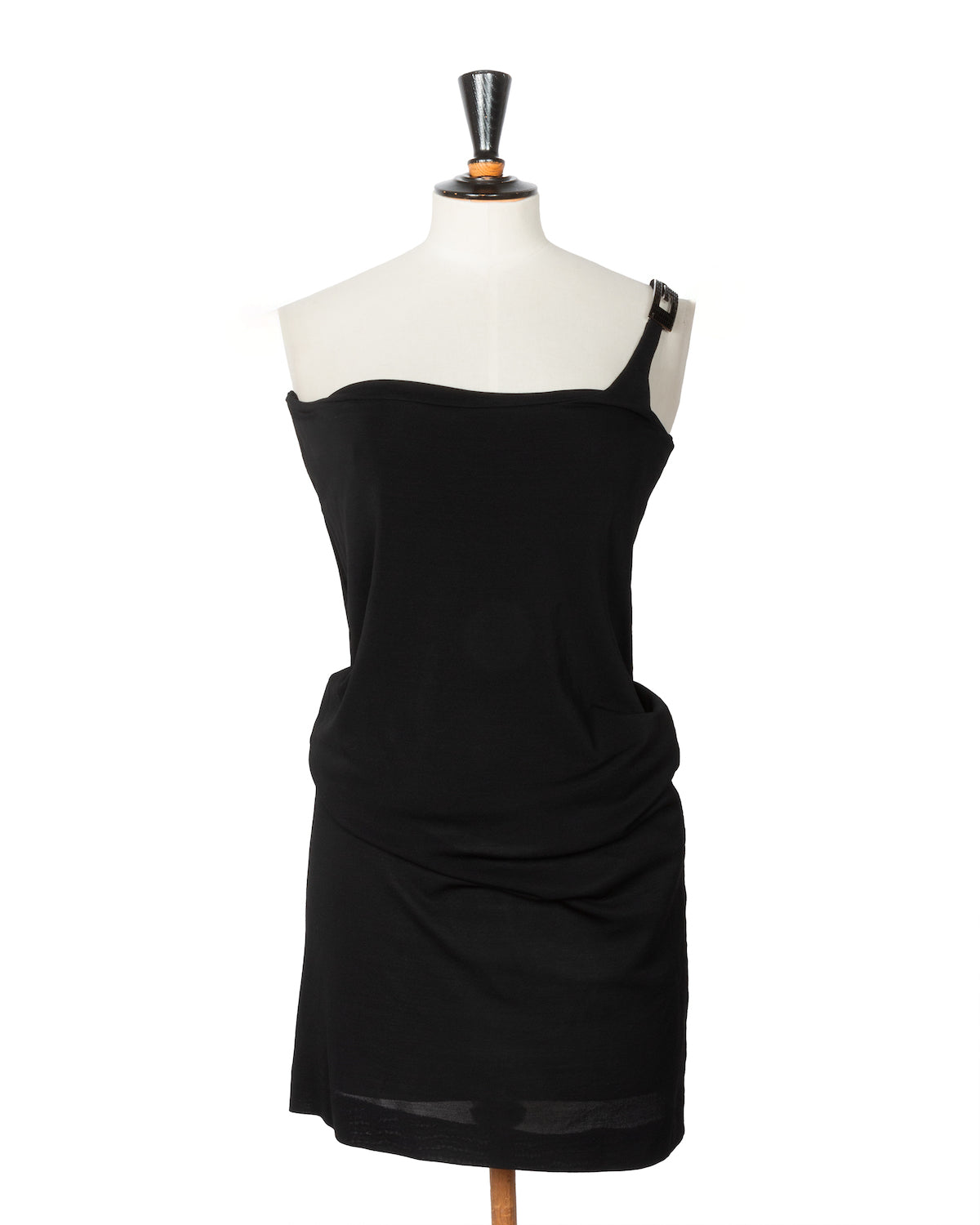 1998 Black Dress with Crystal G Buckle