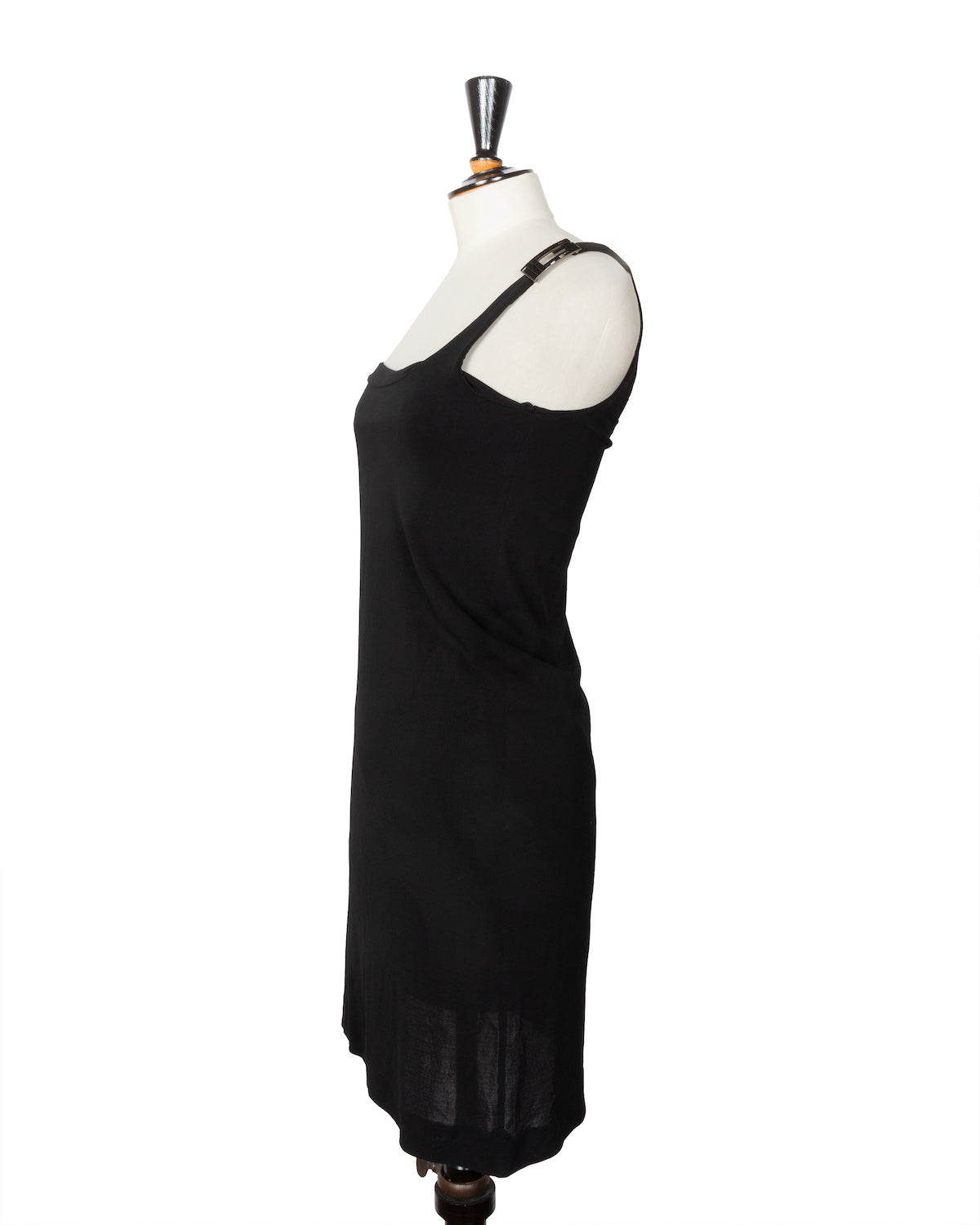1998 Black Dress with Crystal G Buckle
