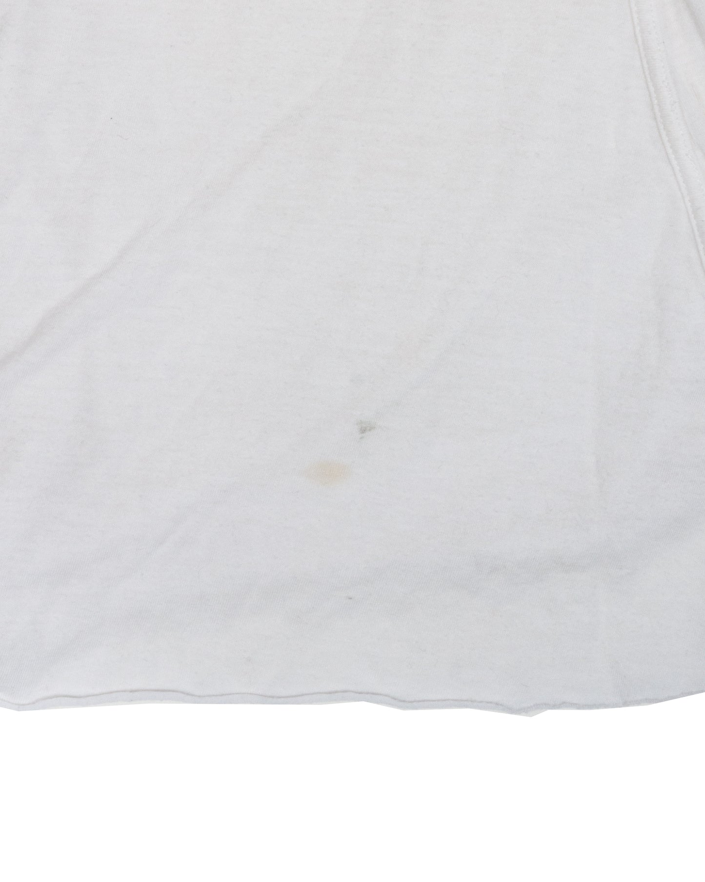 Off-White Asymmetrical Sleeveless Top