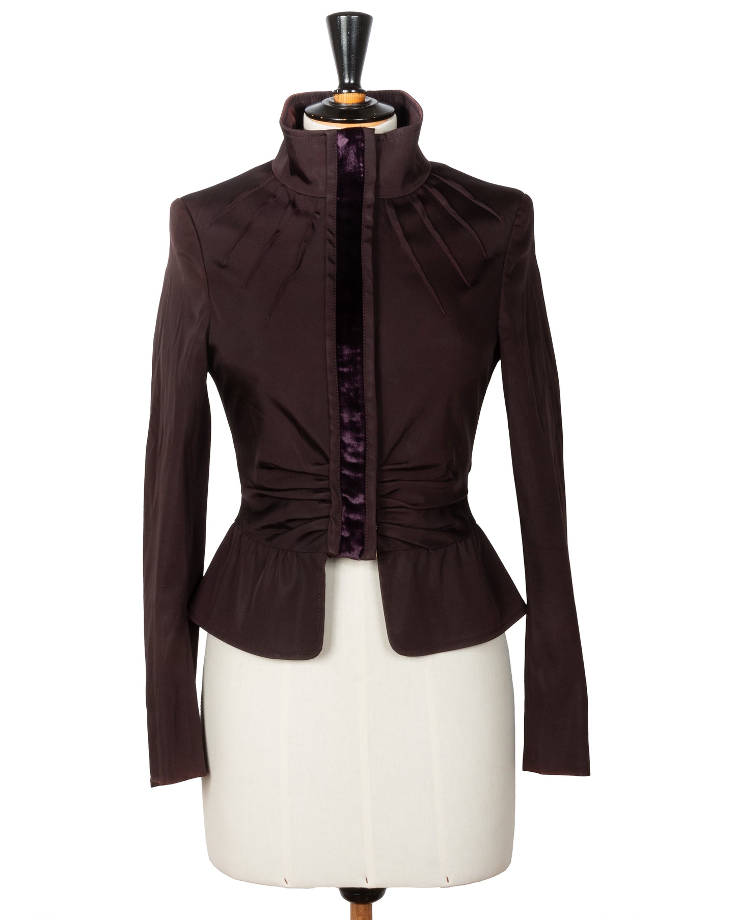 FW2004 Aubergine Two-Piece Set