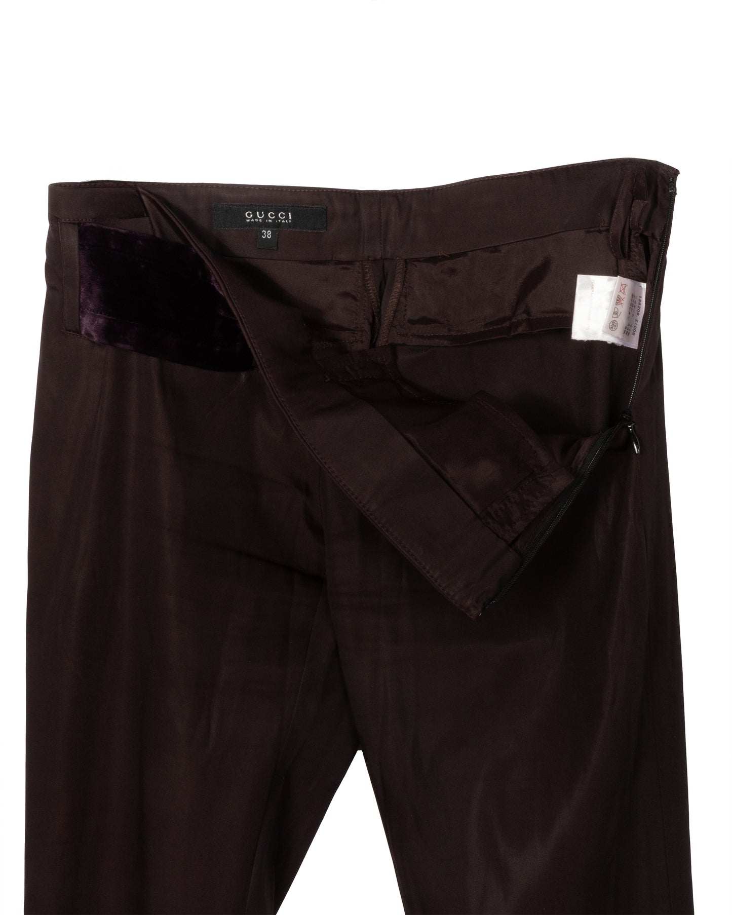 FW2004 Aubergine Two-Piece Set