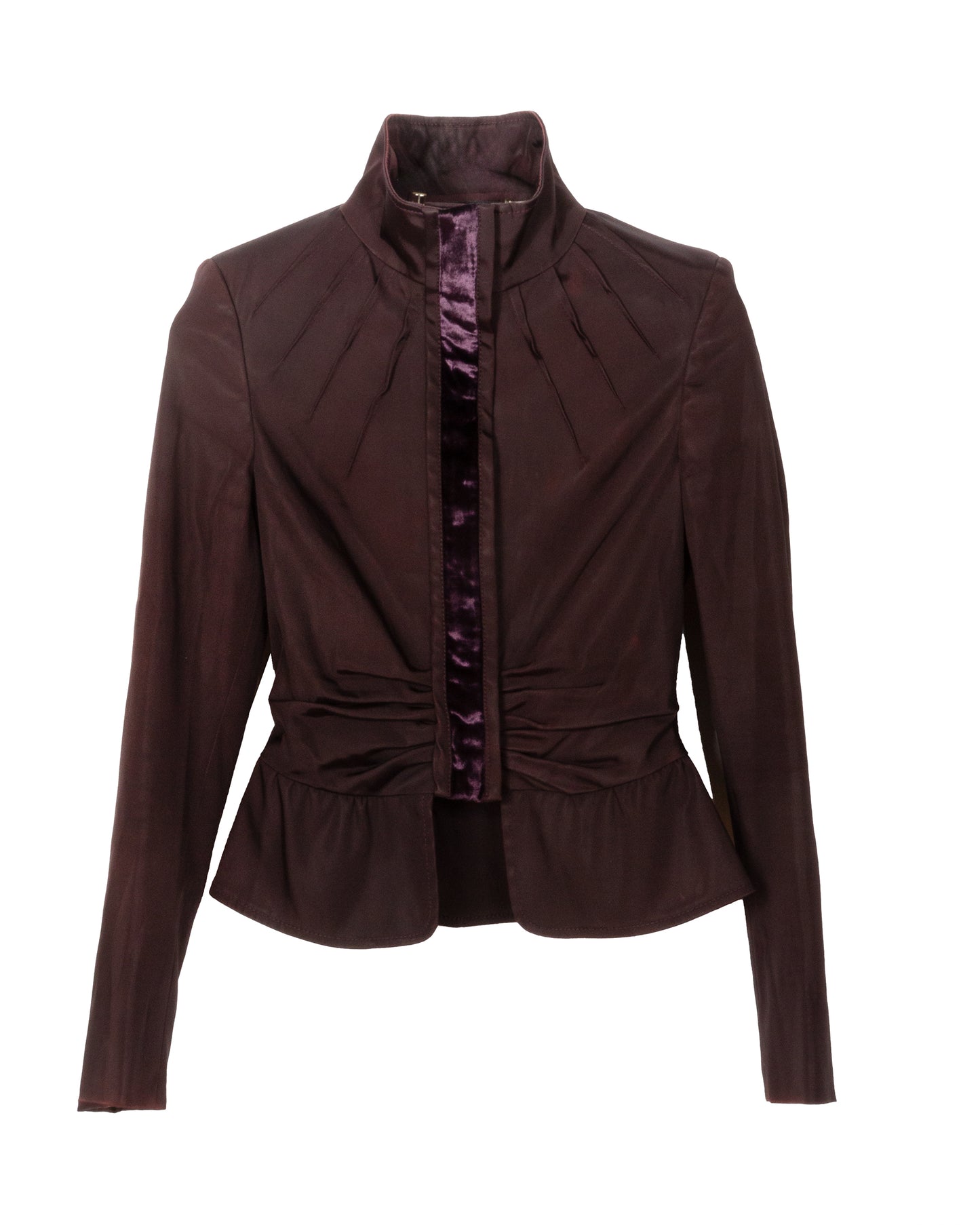 FW2004 Aubergine Two-Piece Set