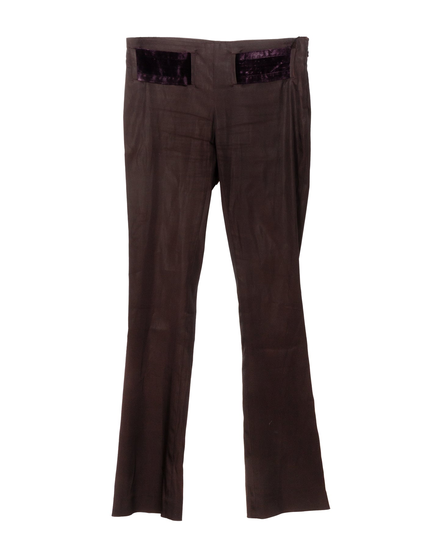 FW2004 Aubergine Two-Piece Set