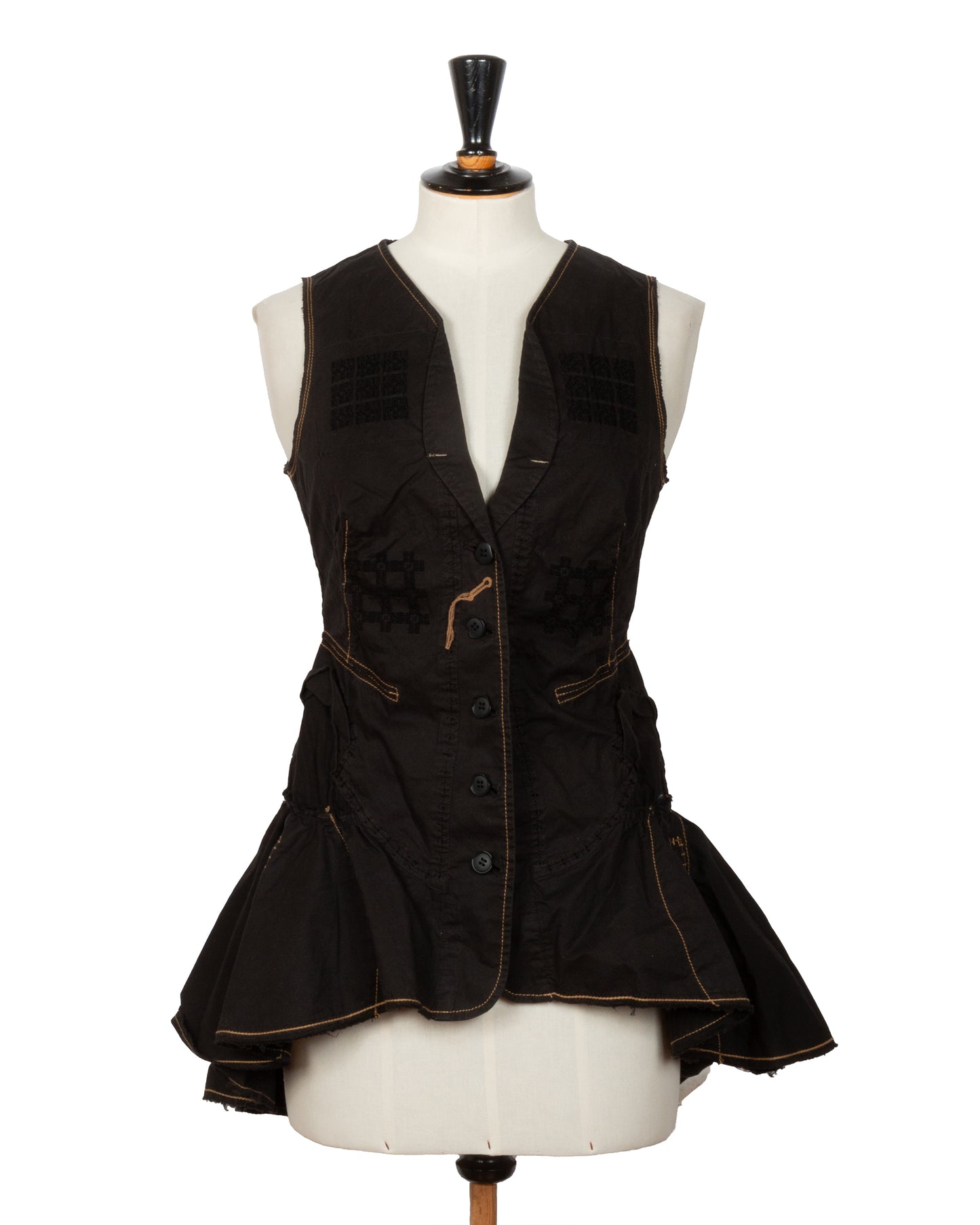 Ruffled Vest Top