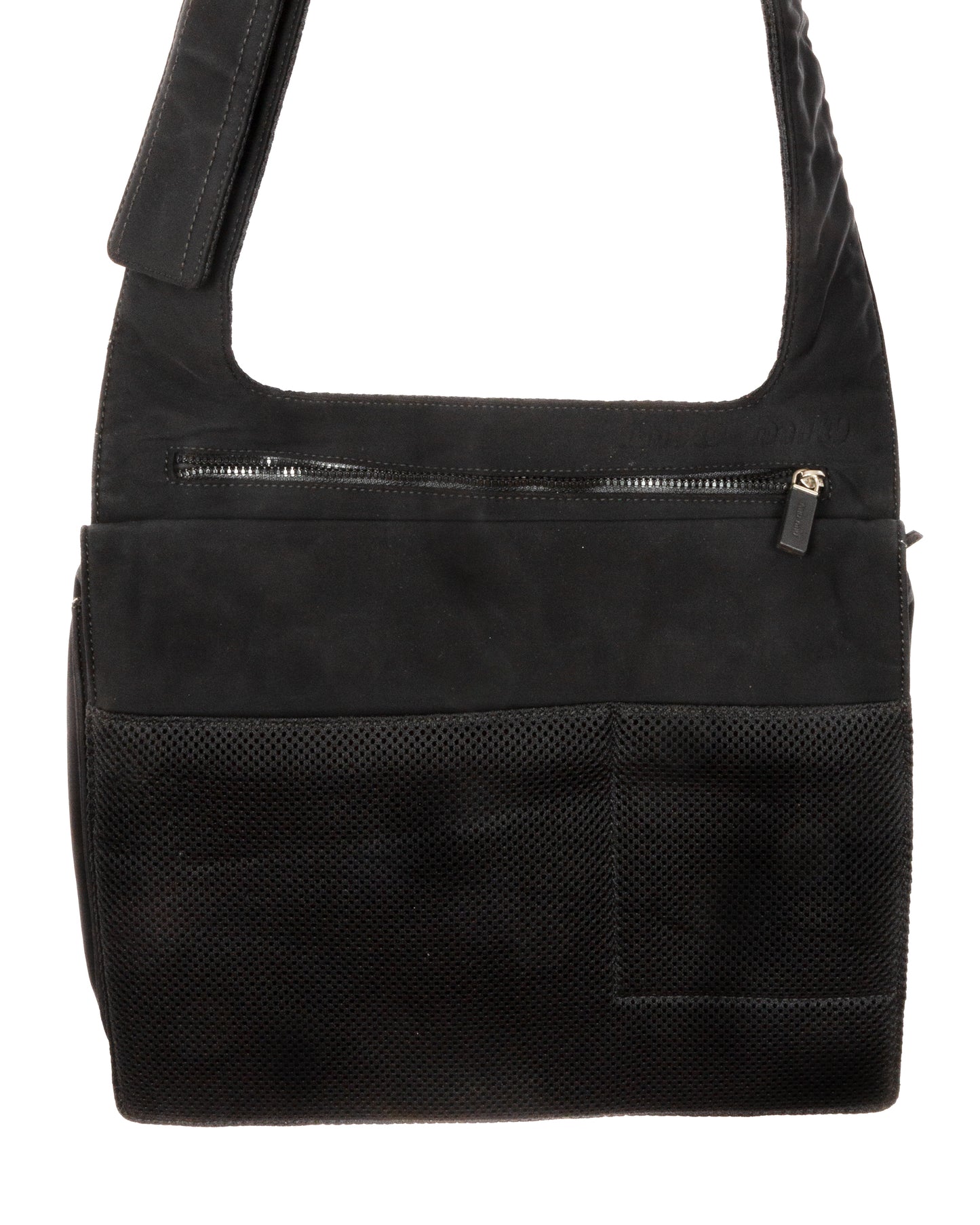 FW1999 Black Technical Shoulder Bag