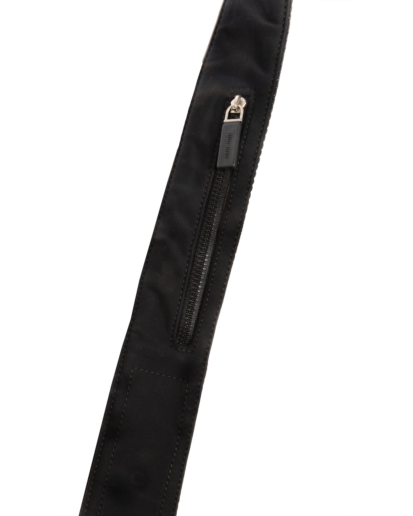 FW1999 Black Technical Shoulder Bag
