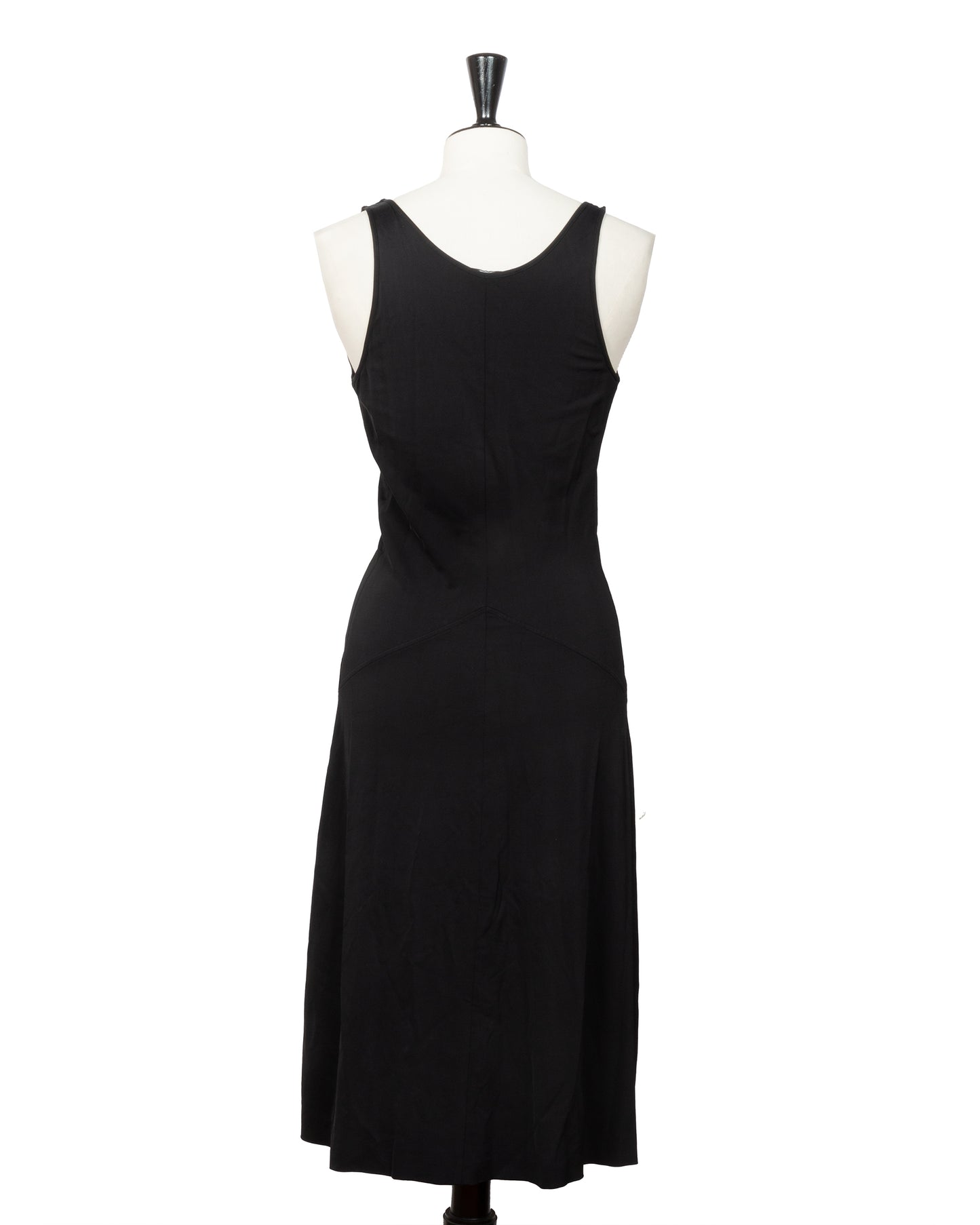 FW1999 Black Drawstring Dress