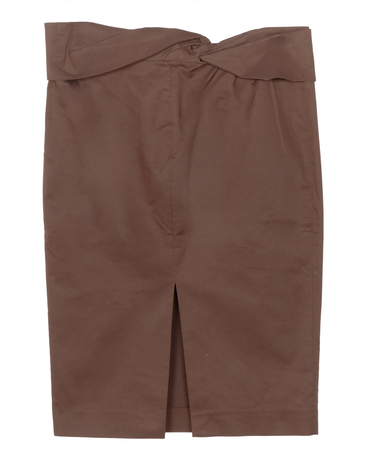SS2004 Brown Pencil Skirt