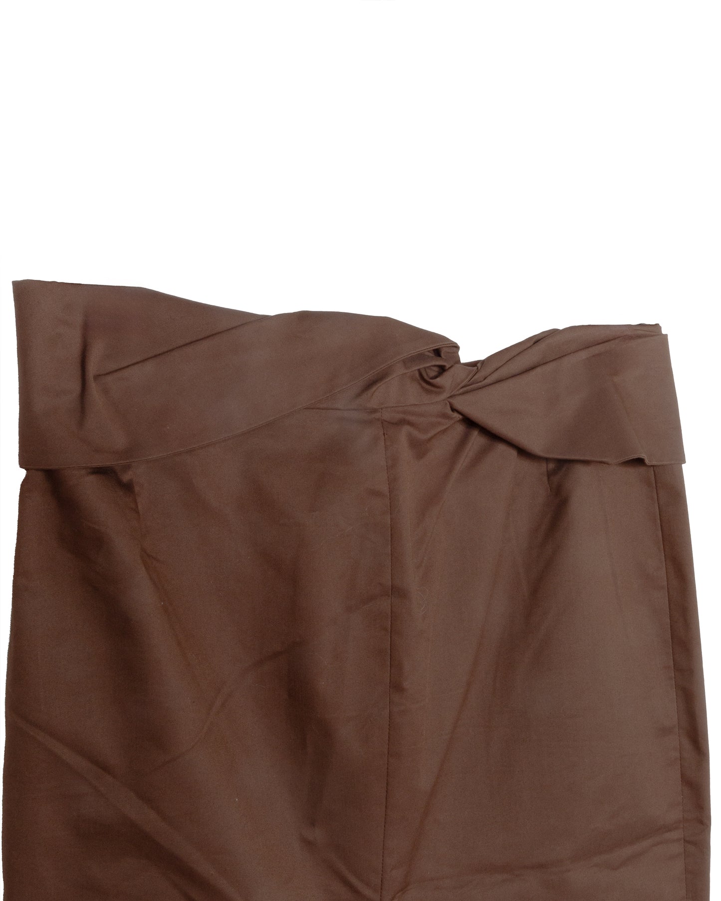 SS2004 Brown Pencil Skirt