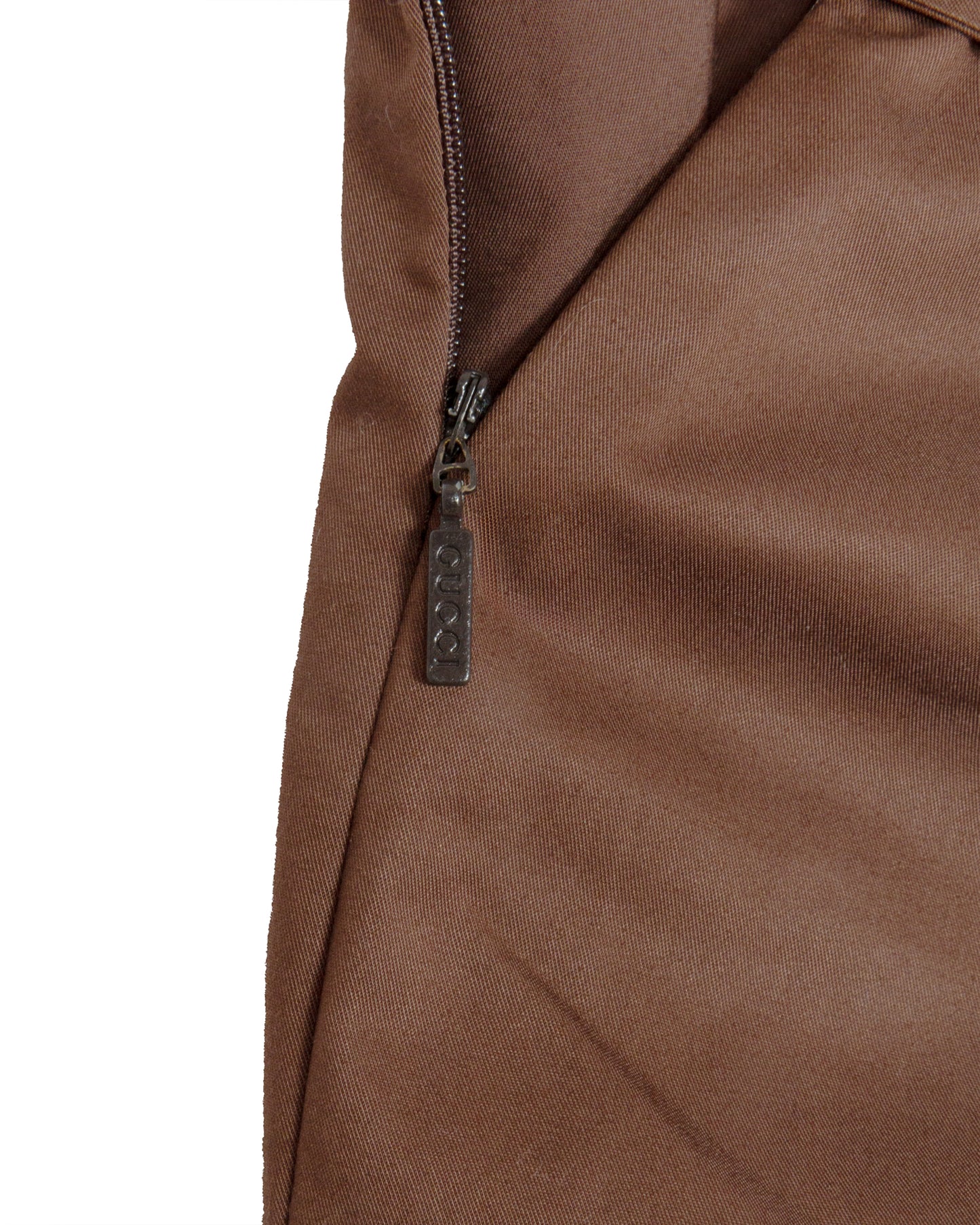 SS2004 Brown Pencil Skirt