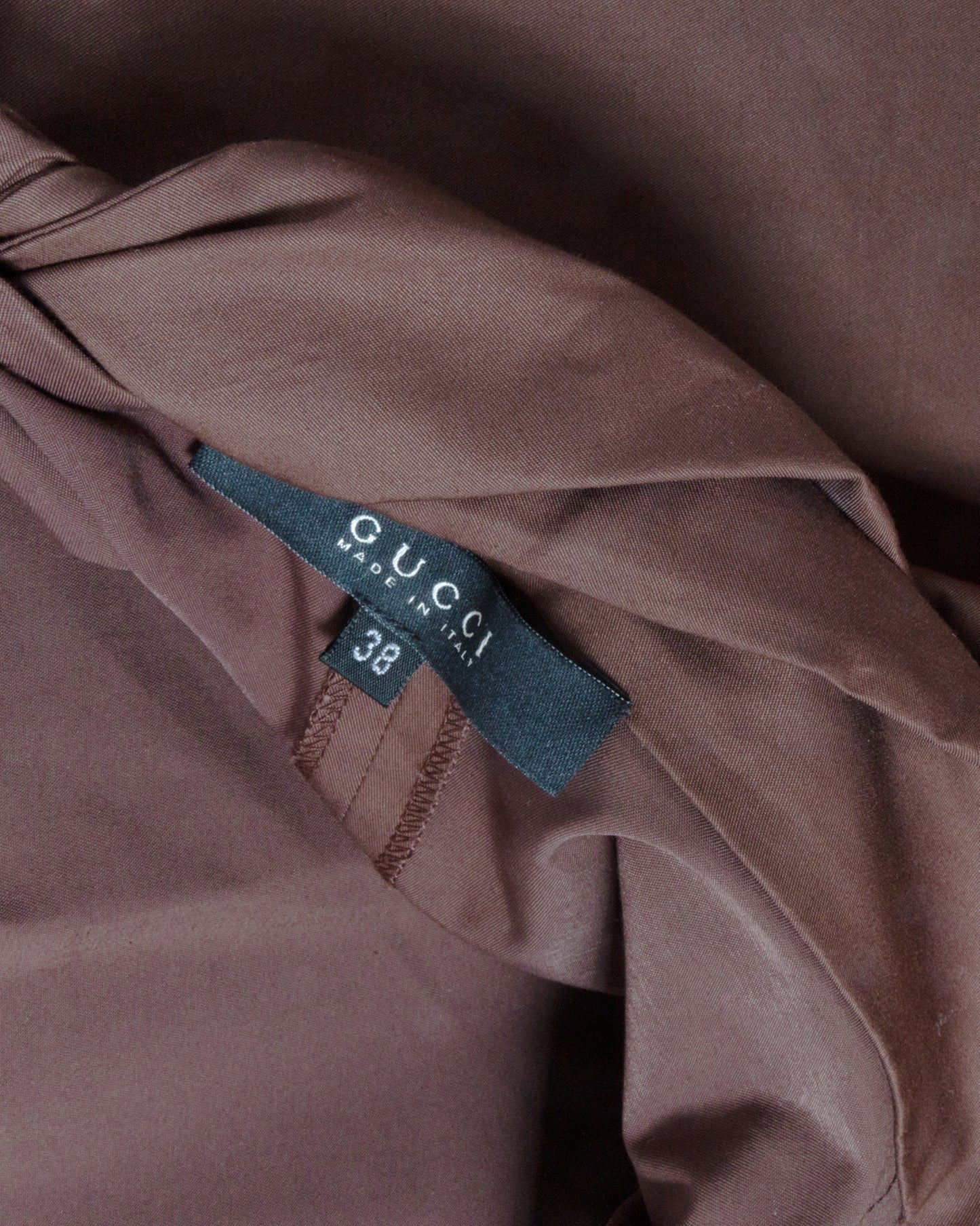 SS2004 Brown Pencil Skirt