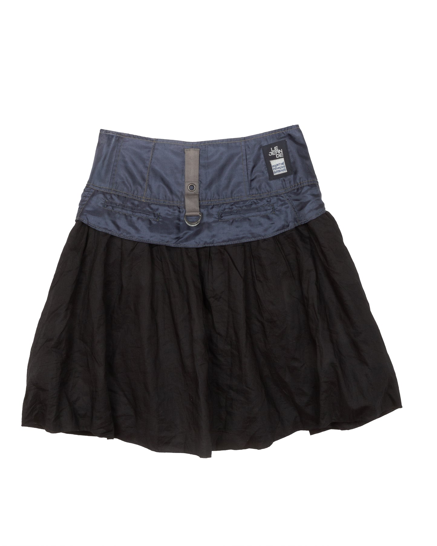 Marithé + François Girbaud Hybrid Utility Skirt - vothe archive - curated designer vintage