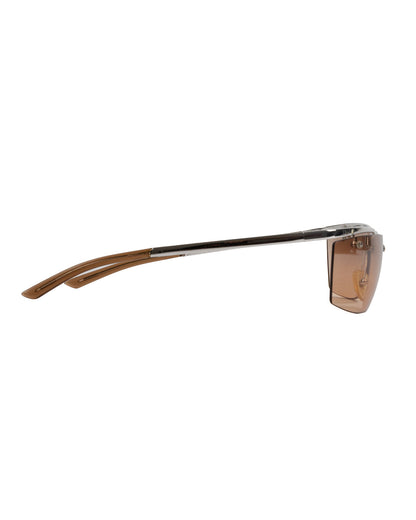 Brown Sunglasses with Star Decorations