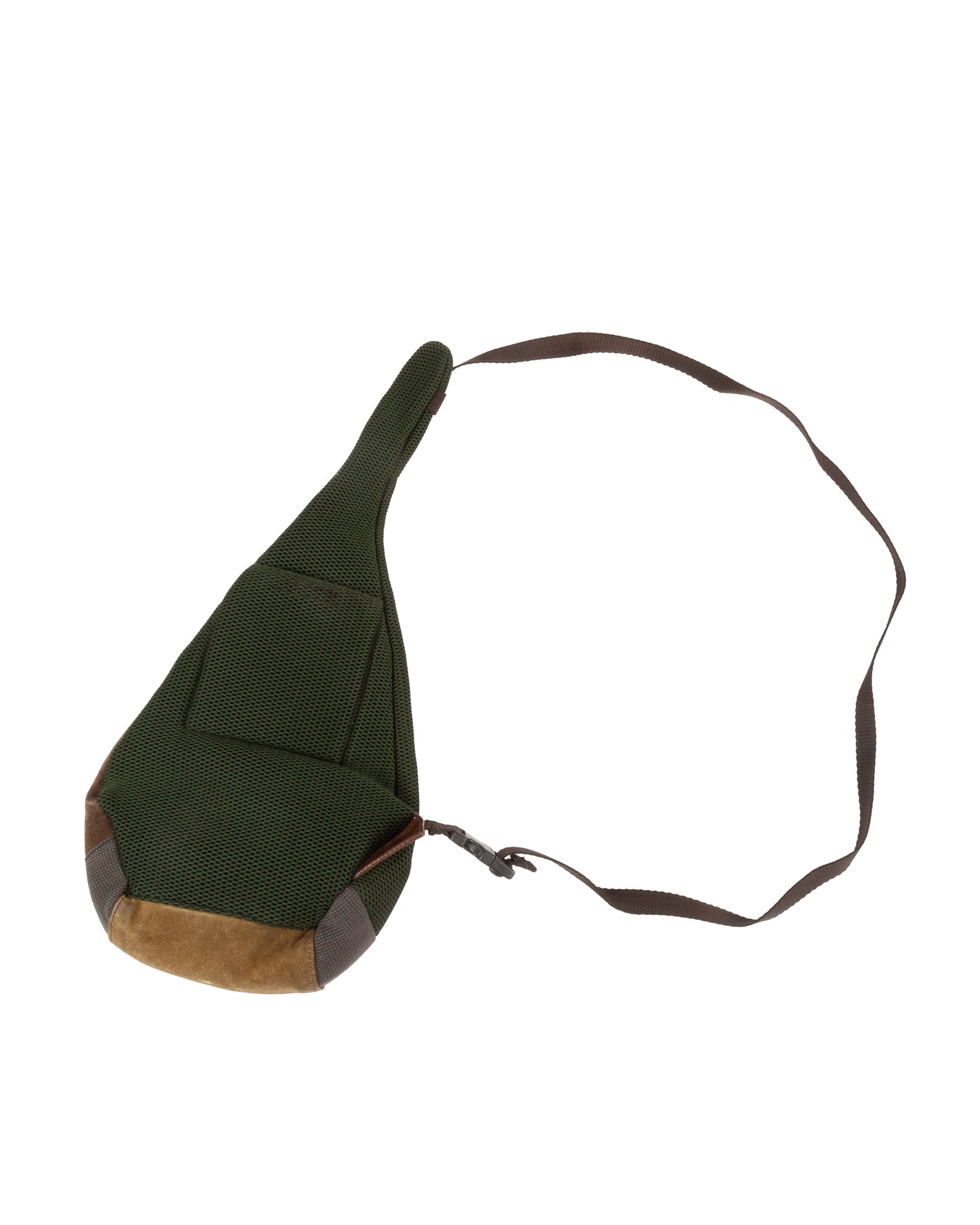 FW1999 Khaki Canvas and Suede Sling Bag
