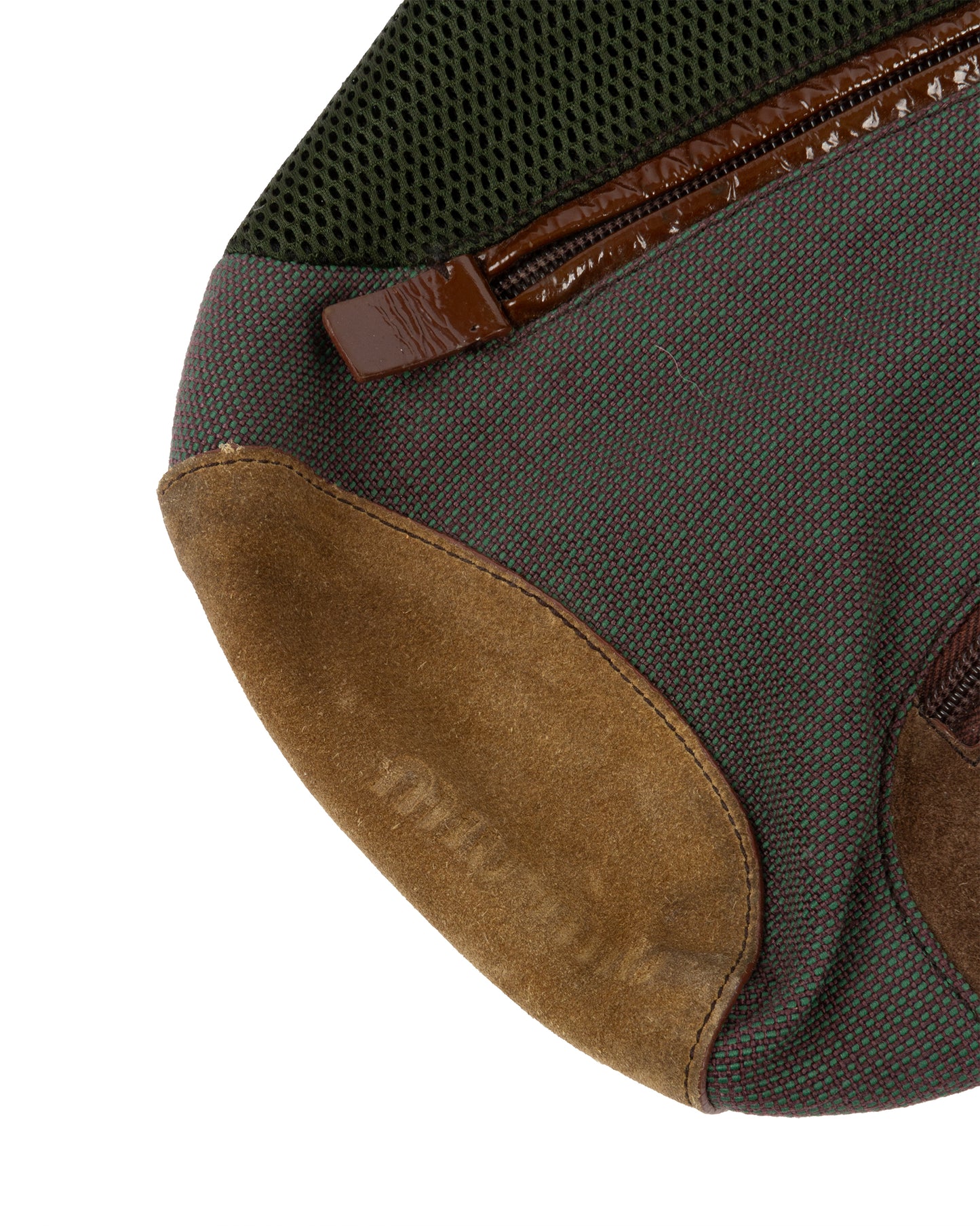 FW1999 Khaki Canvas and Suede Sling Bag