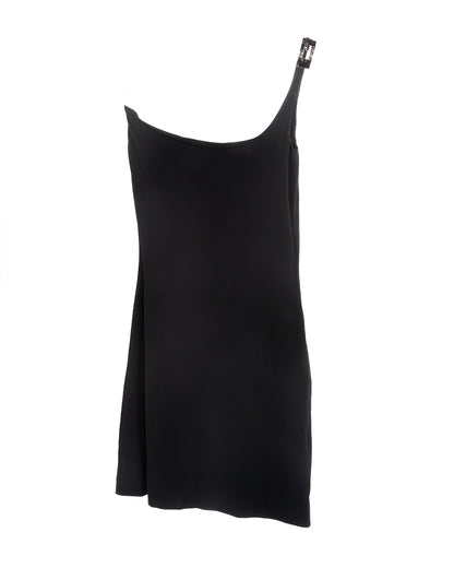 1998 Black Dress with Crystal G Buckle