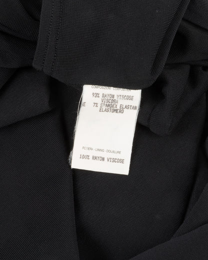 1998 Black Dress with Crystal G Buckle