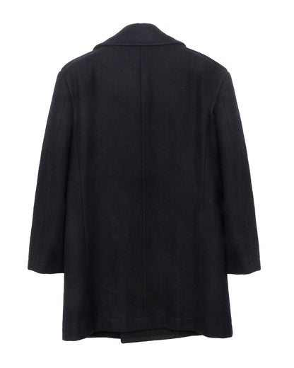 Double-Breasted Wool Coat