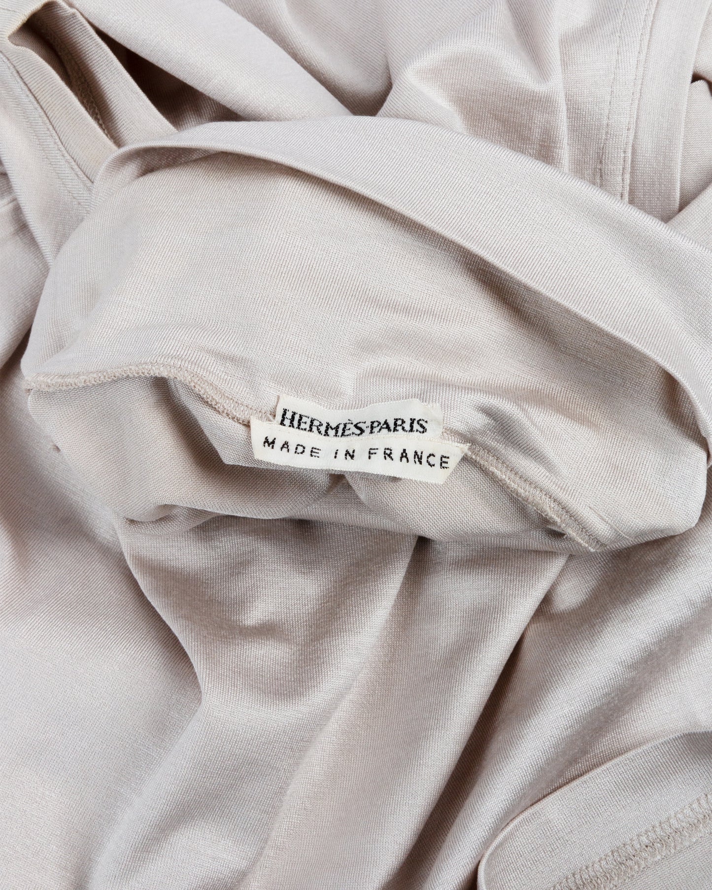 Sleeveless Turtleneck Silk Top