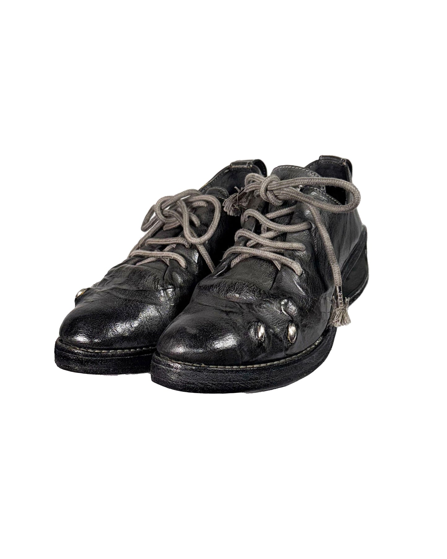 Grey Prosthetic U-Sole Derby - 37