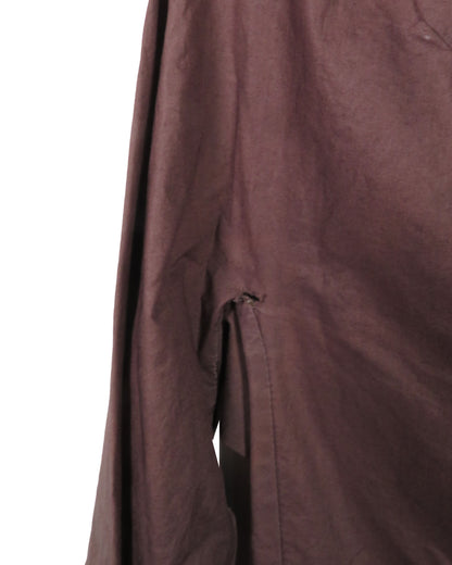 SS2003 Brown Ruched Shirt