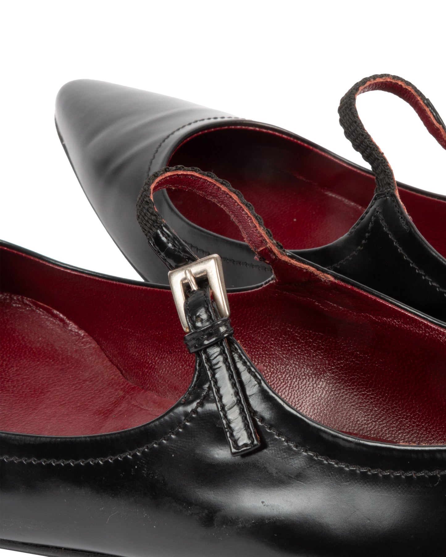 Black Patent Leather Mary Jane Flats