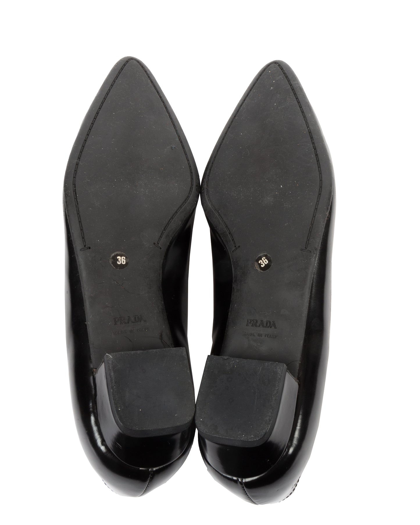Black Patent Leather Mary Jane Flats