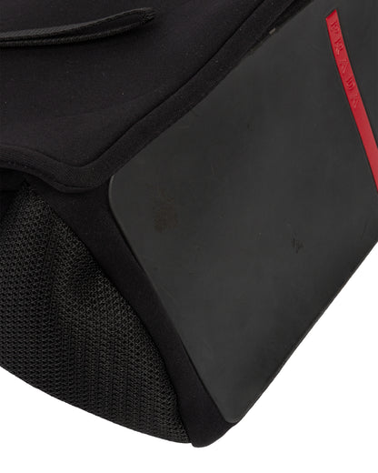 FW1999 Black Nylon Shoulder Bag