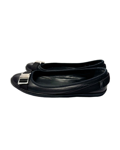 Gucci Buckle Ballet Flats-38