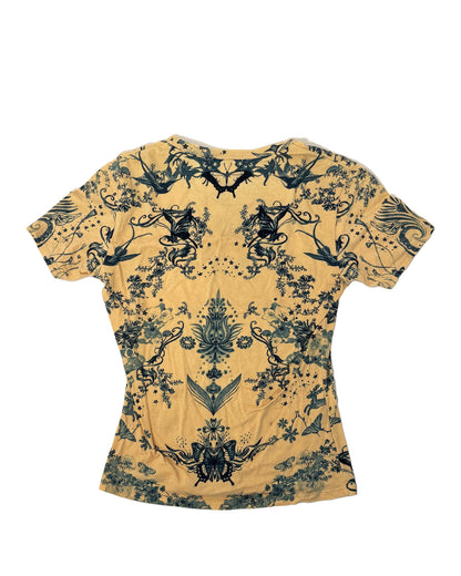 Issey Miyake Botanical Butterfly Print T-Shirt