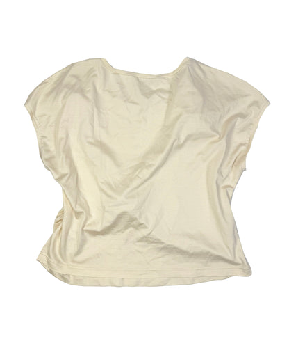 Chanel 2018 White Camelia Detail Top