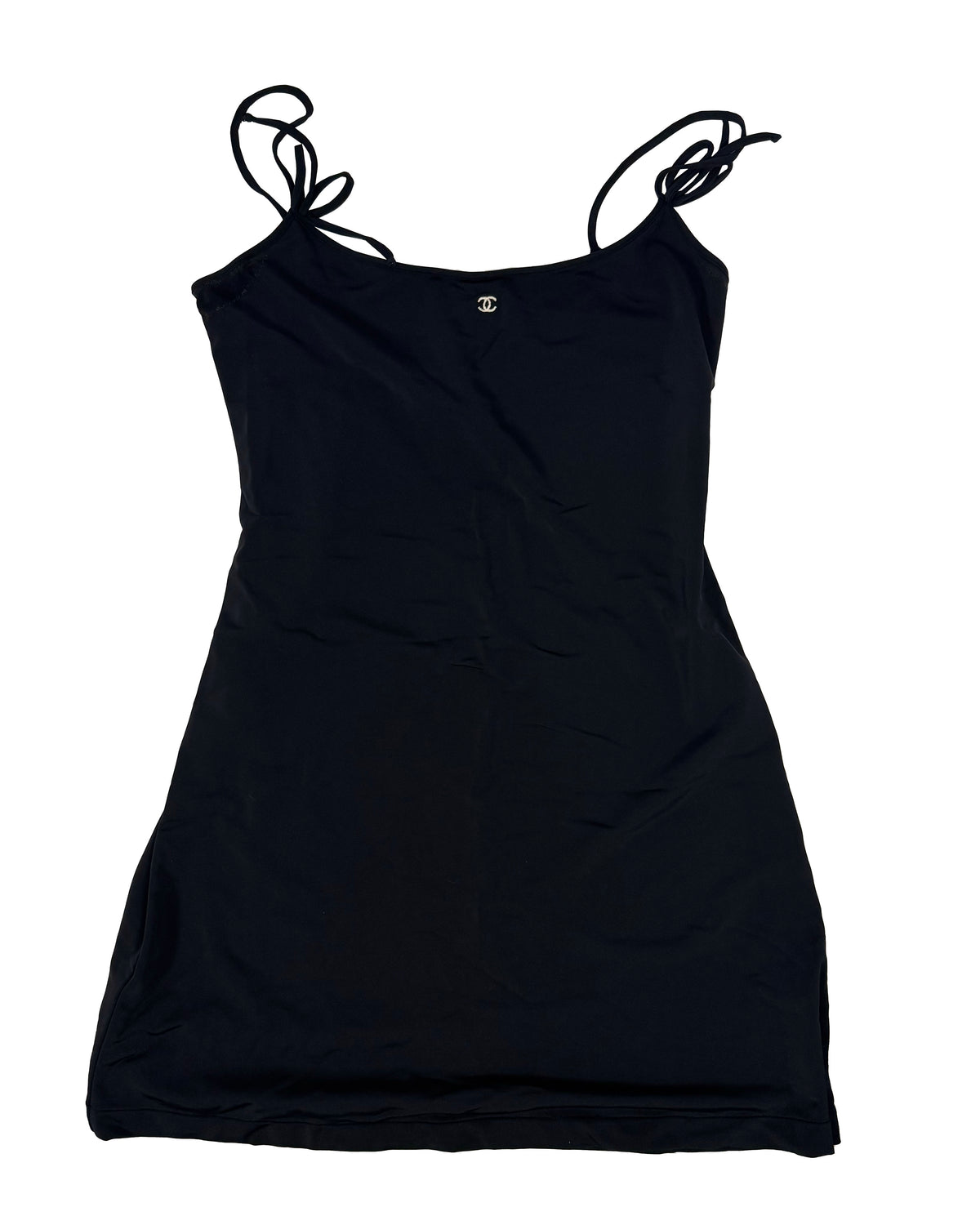 Chanel 1997 Tie Strap Mini Dress