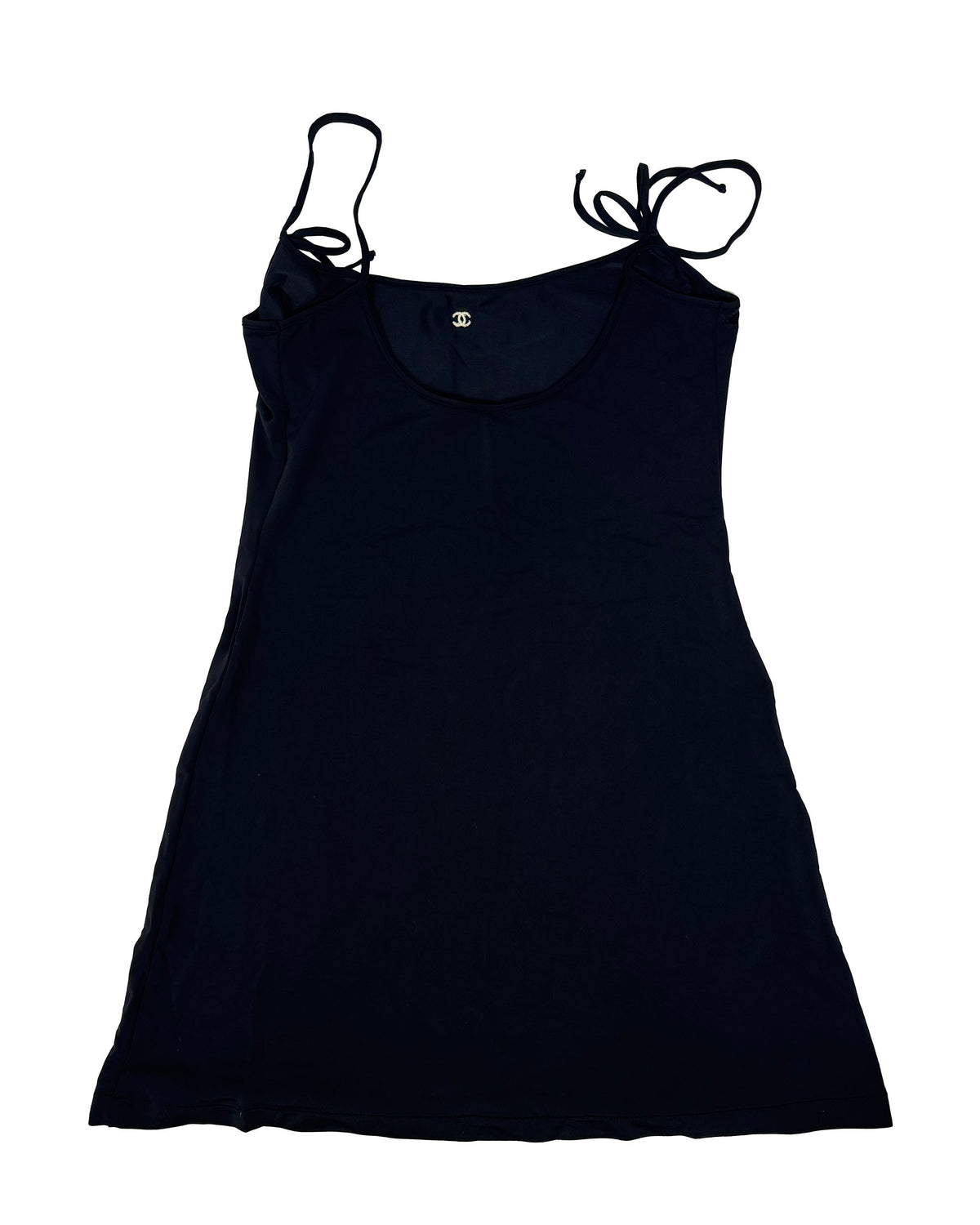 Chanel 1997 Tie Strap Mini Dress