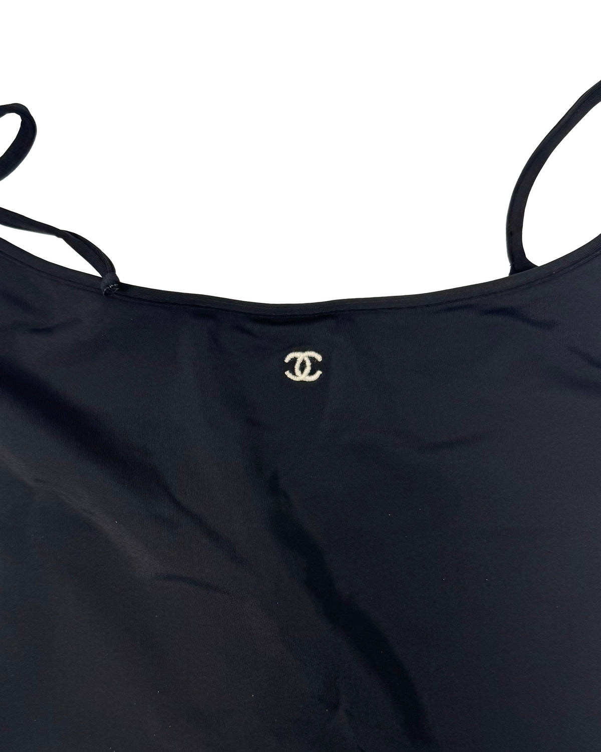 Chanel 1997 Tie Strap Mini Dress