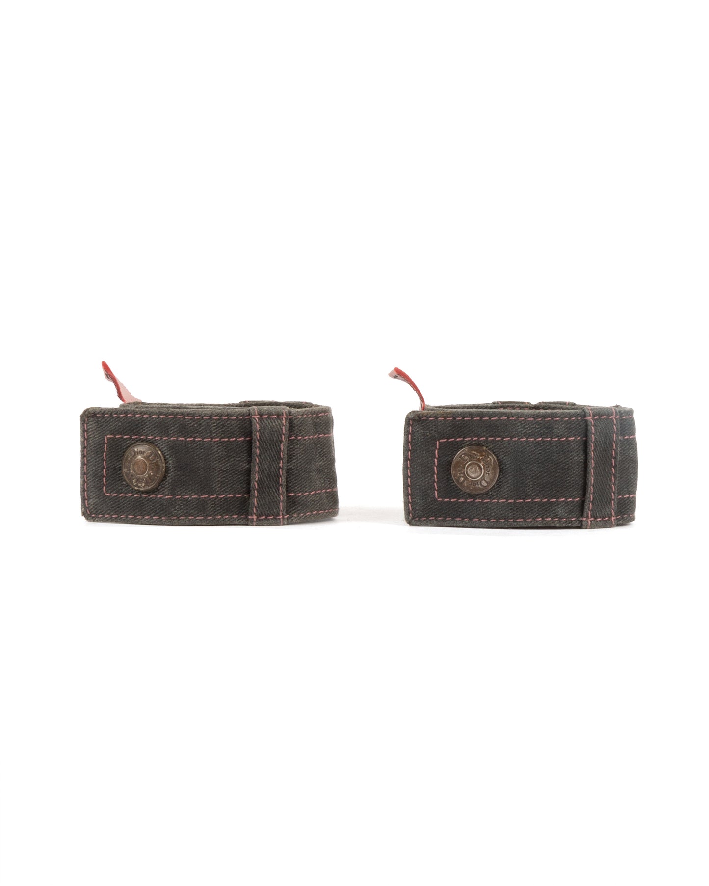 Christian Dior Denim Bangle Bracelets - vothe archive - curated designer vintage
