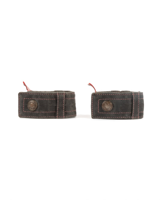Christian Dior Denim Bangle Bracelets - vothe archive - curated designer vintage
