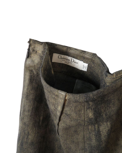 FW2006 Printed Cotton Skirt