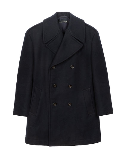 Comme des Garçons Double-Breasted Wool Coat