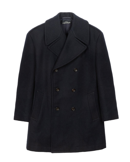 Comme des Garçons Double-Breasted Wool Coat