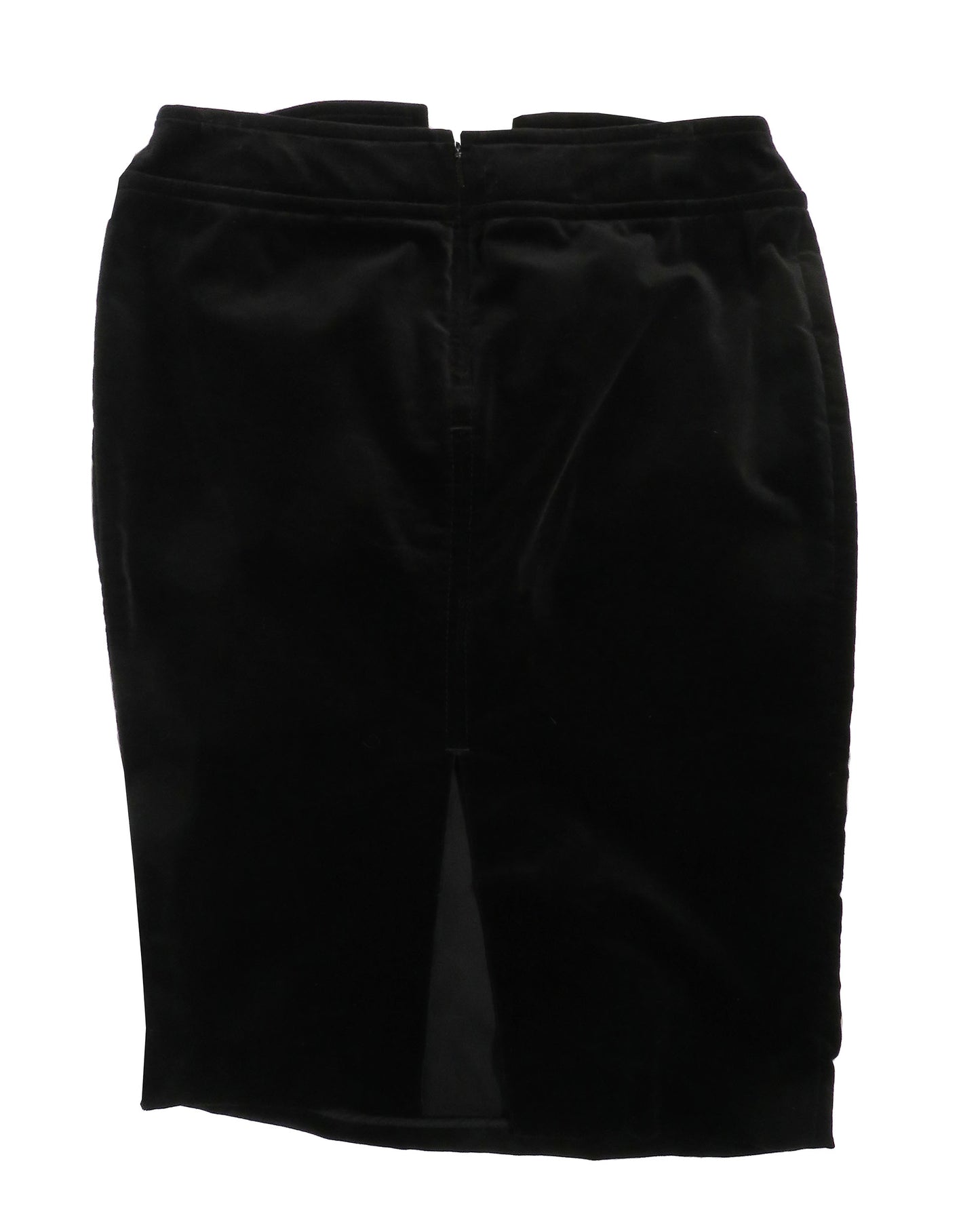 Black skirt on a white background