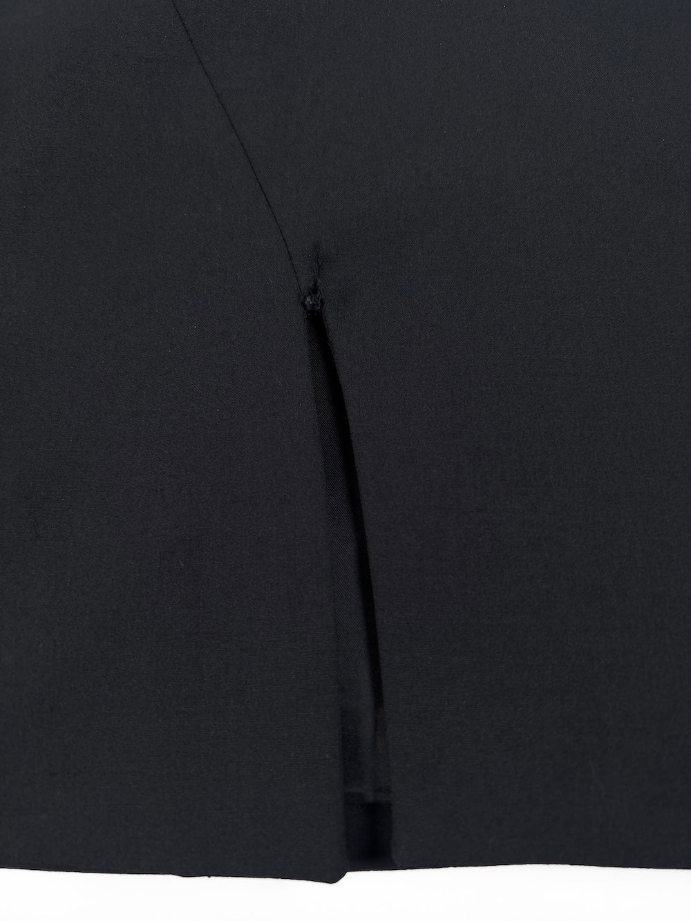 FW1997 Black Wool Pencil Skirt