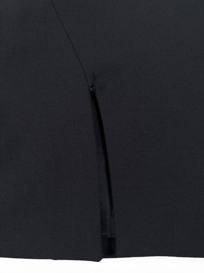 FW1997 Black Wool Pencil Skirt