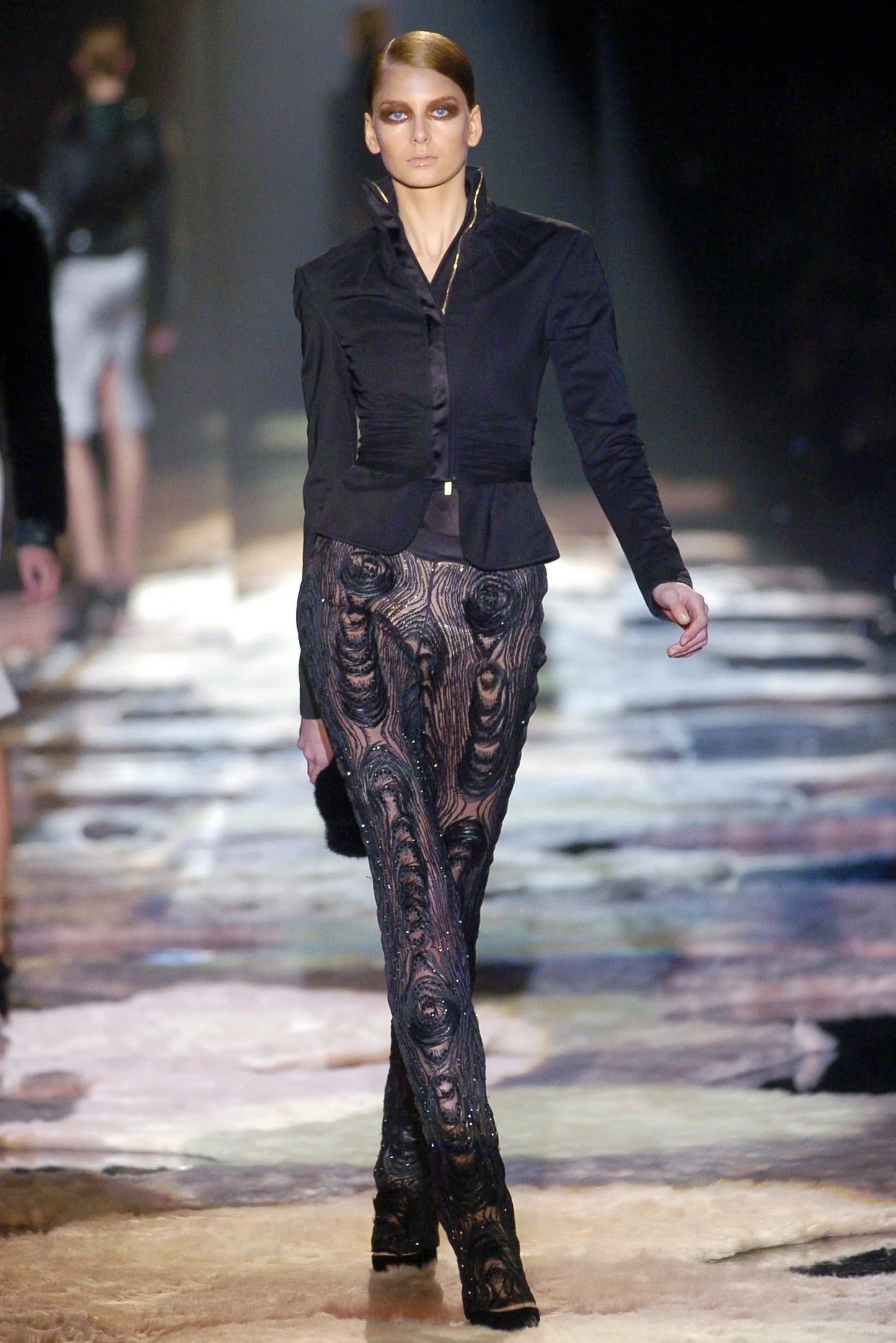 FW2004 Aubergine Two-Piece Set