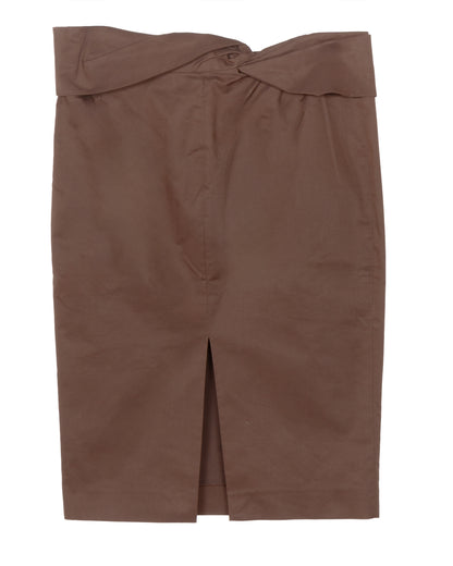 SS2004 Brown Pencil Skirt