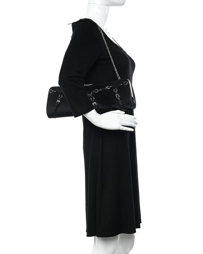 FW2003 Black Glazed Bondage Bag