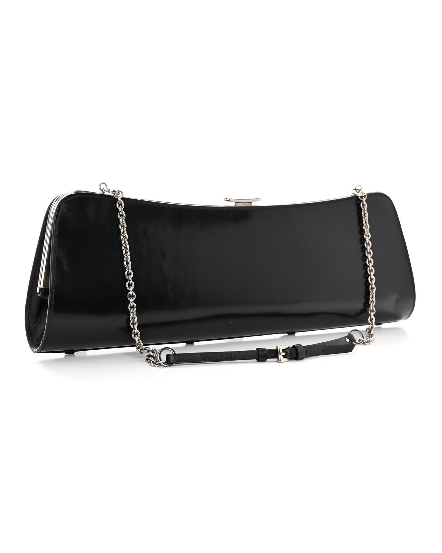 FW2003 Black Glazed Bondage Bag