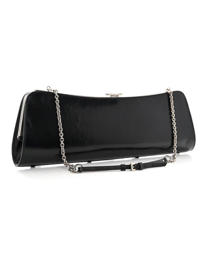 FW2003 Black Glazed Bondage Bag
